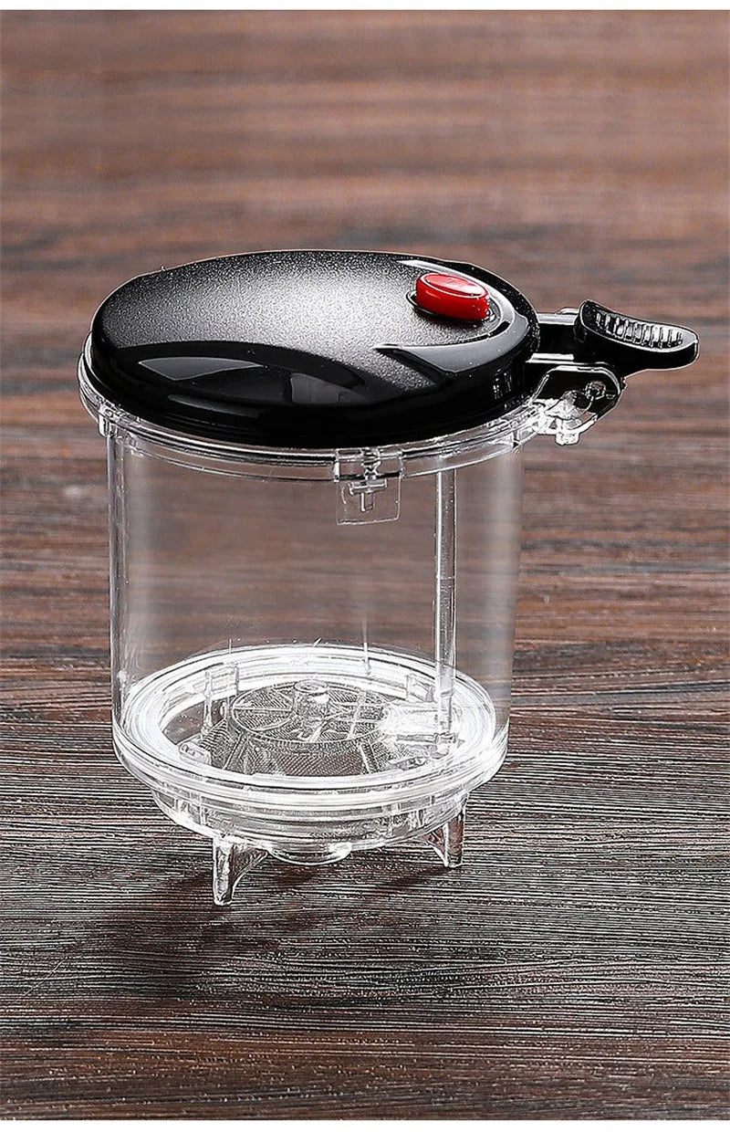 Heat Resistant Glass Teapot One-click filtering Tea Pot Tea Water Separation Filter Tea Maker Coffee Pot Home Teaware Set